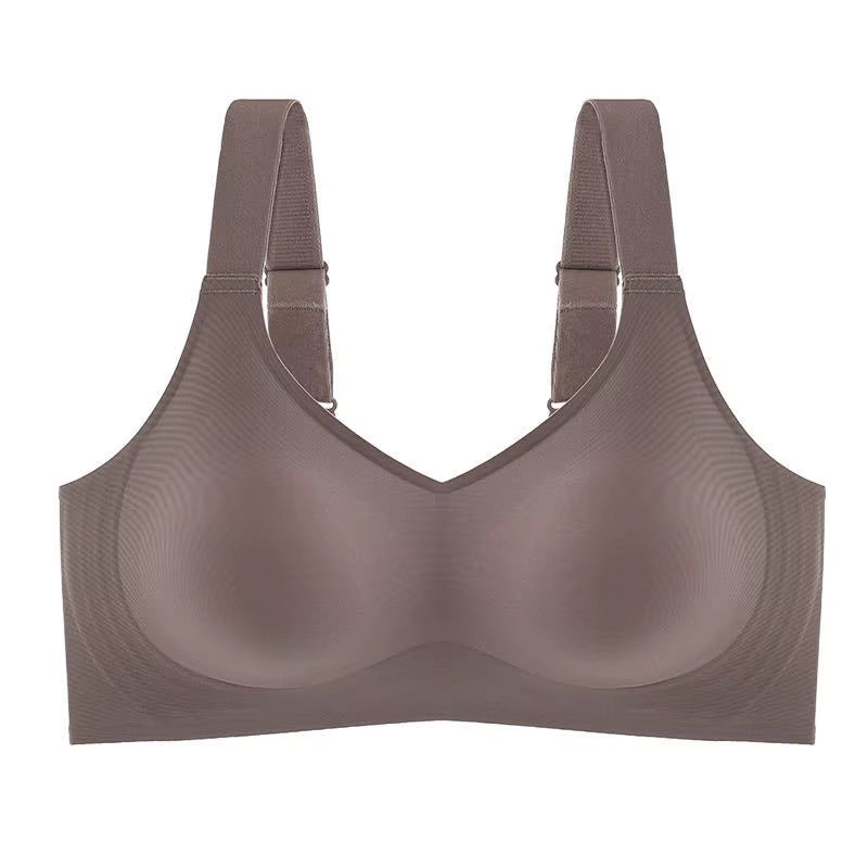 Push up Bra for Women Wide Shoulder Strap Bra Top Non-Wire Underwear Removable Padded Bras Female Sexy Lingerie Soft Intimates